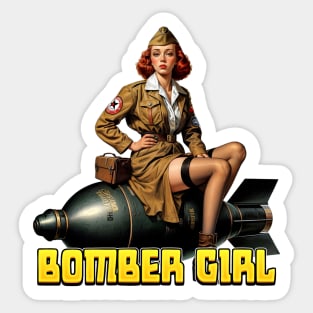 BOMBERGIRL Sticker